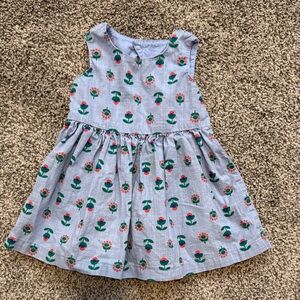 Hanna Andersson Floral Baby Dress, 6-12 months